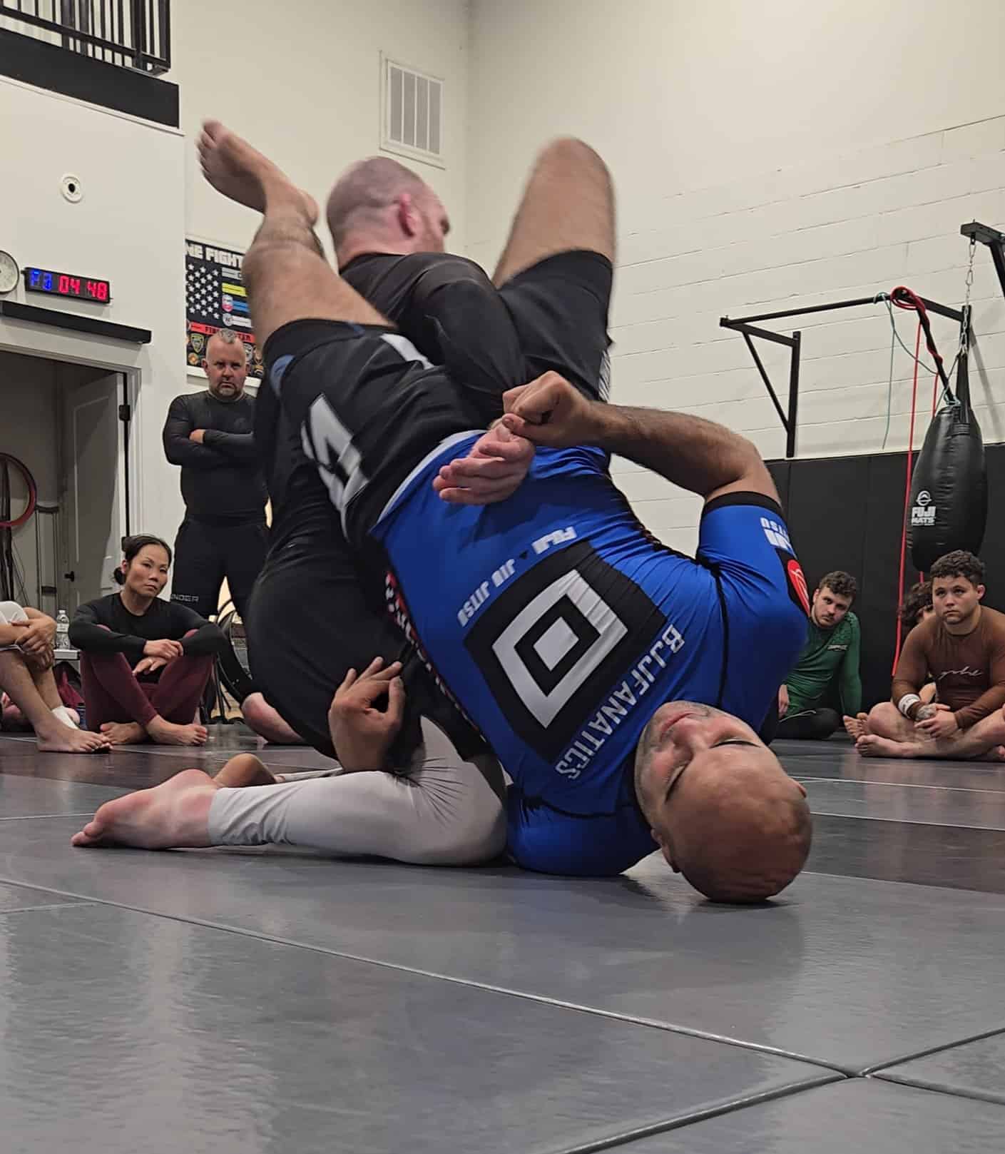 Bernardo Faria at memento combat sports showing details of the omaplata